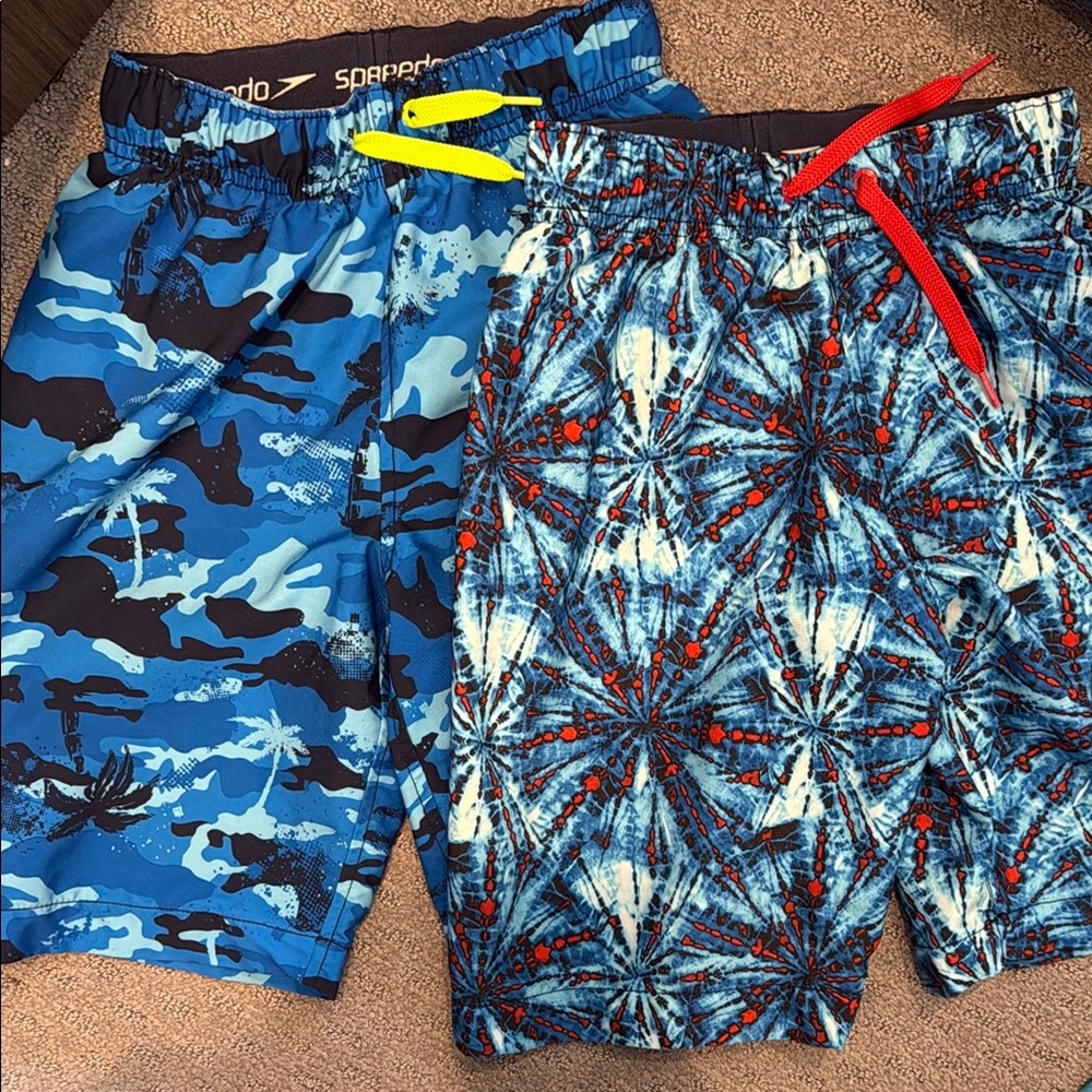 Speedo bathing suit trunks bundle